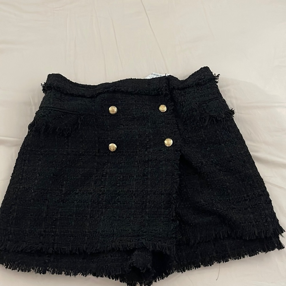 ZARA Tweed Skort